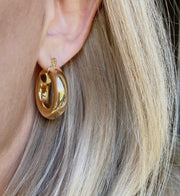 Hollow Tube Earrings