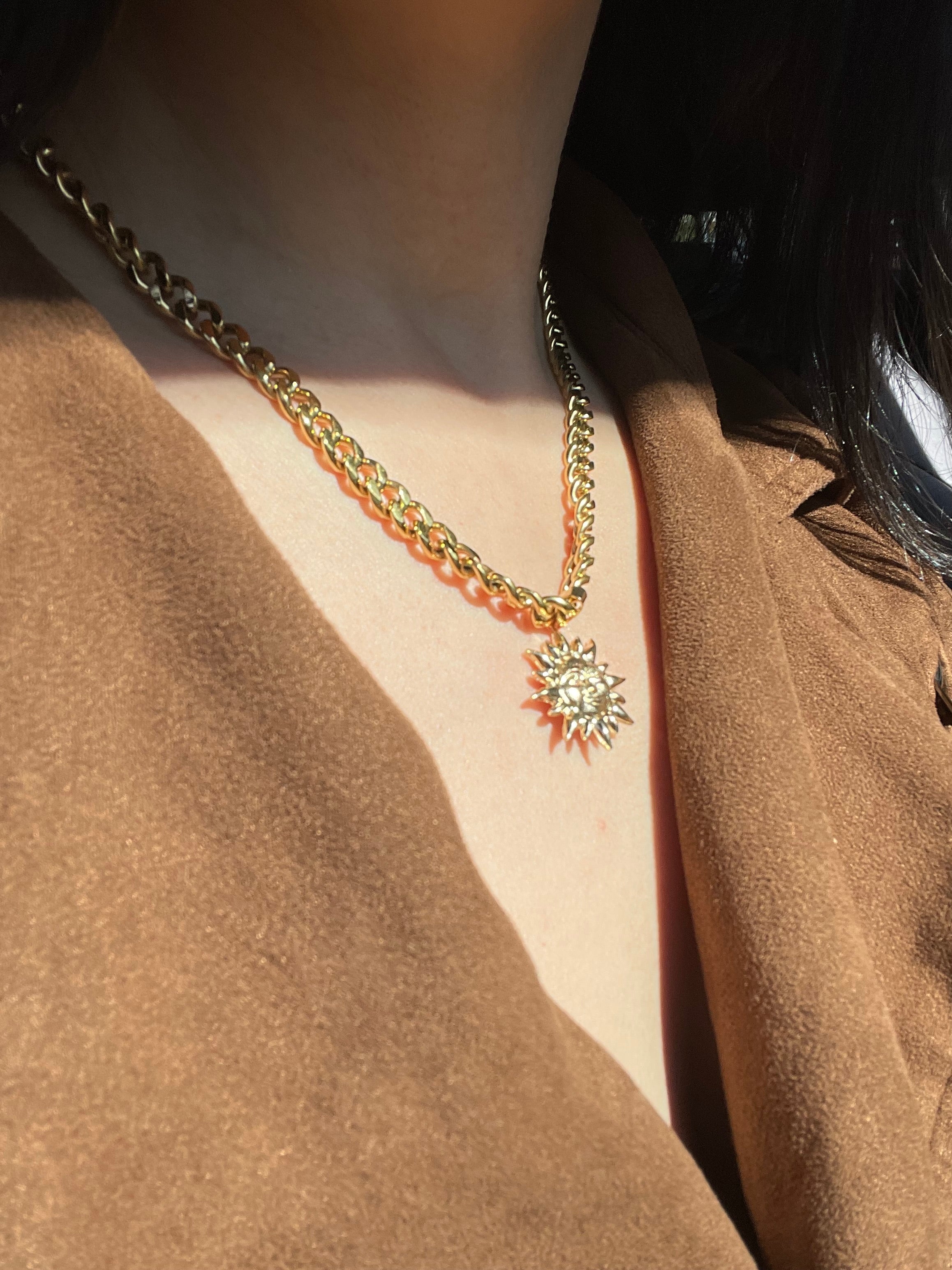 Face Of Sole Necklace