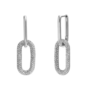 Elara Silver Earrings