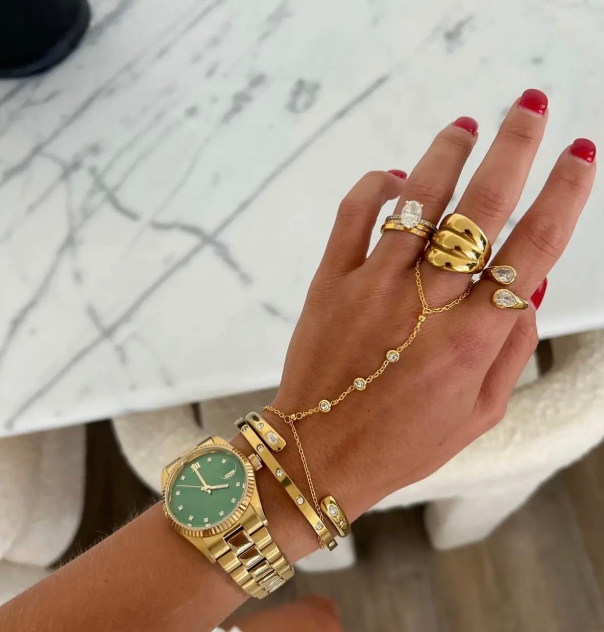 Hand Chain Bracelet