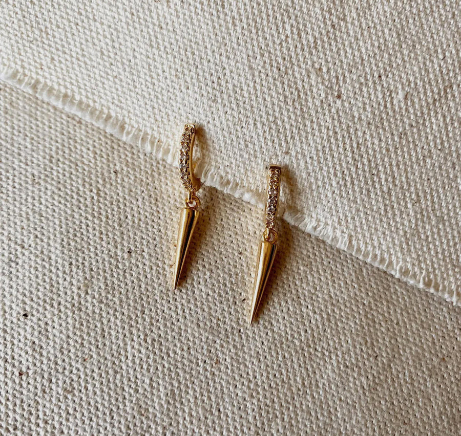 Spike Drop Earrings